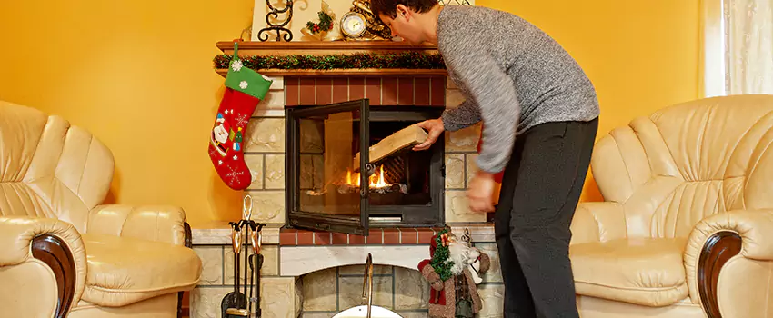 Gas to Wood-Burning Fireplace Conversion Services in Carrollton, Texas