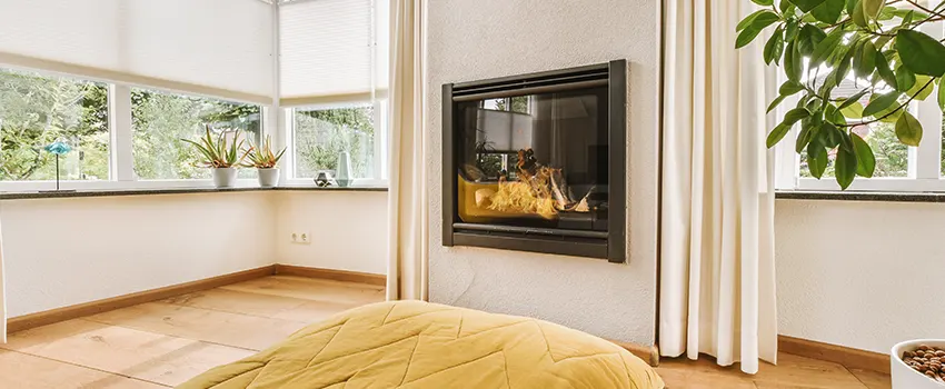 Residential Fireplace Ceramic Glass Installation in Carrollton, TX