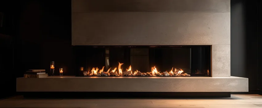Gas Fireplace Ember Bed Design Services in Carrollton, Texas