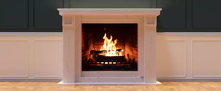 Open Flame Wood-Burning Fireplace Installation Services in Carrollton, Texas