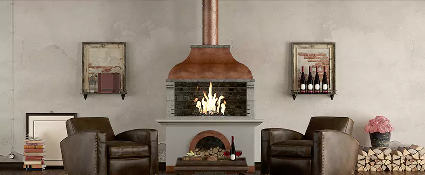 Thelin Hearth Products Providence Pellet Insert Fireplace Installation in Carrollton, TX