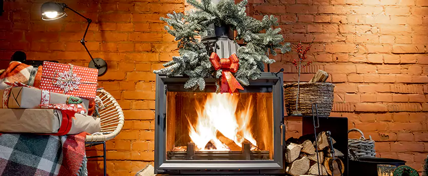 Travis Industries Linear Gas Fireplace Installation in Carrollton, Texas