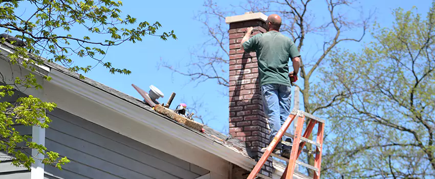 Vinyl and PVC Chimney Flashing Installation in Carrollton, TX